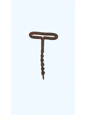 El Yapimi Metal El Aleti Ahşap Delme Ölçü 8,5X0,8X14,5 Cm