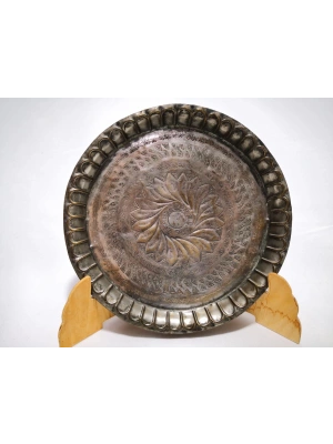 Elde Dövme Bakır Tabak