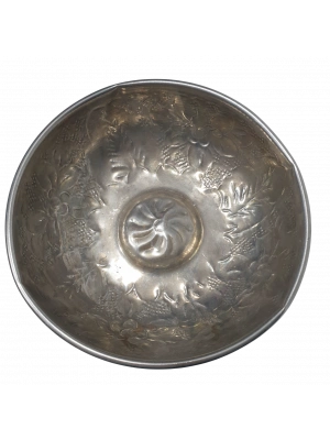 Eski Bakır işlemli tas