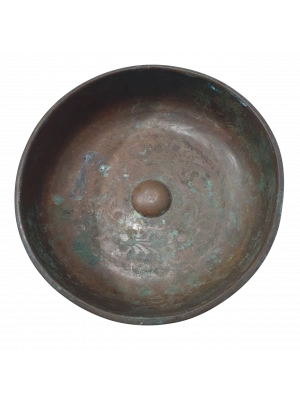 Eski Bakır işlemli tas