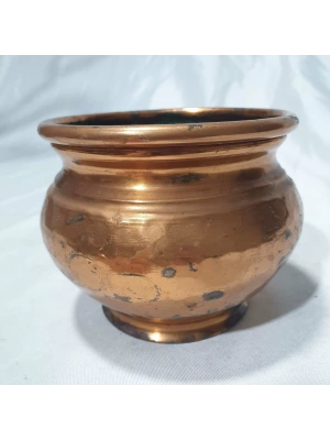 KALEM İŞLEMELİ BAKIR VAZO AOA