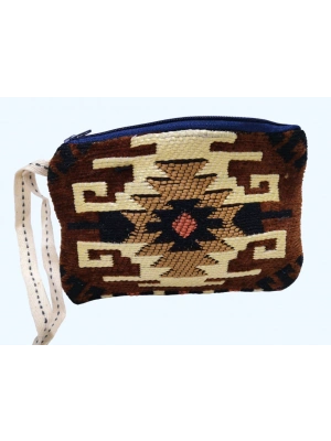 Kilim Desen Cüzdan Boy Çanta