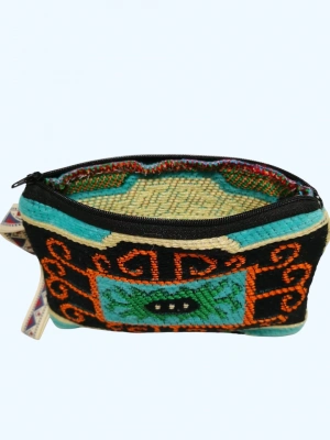 Kilim Desen Cüzdan Boy Çanta