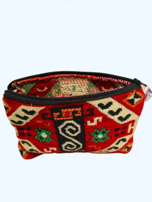 Kilim Desen Cüzdan Boy Çanta