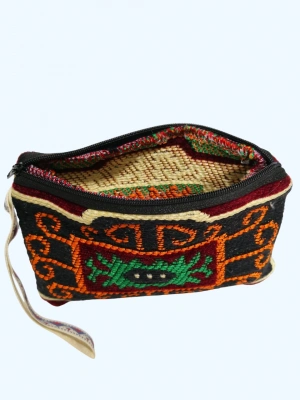 Kilim Desen Cüzdan Boy Çanta
