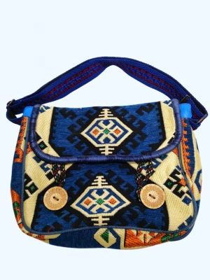 Kilim Desen Omuz Çantası