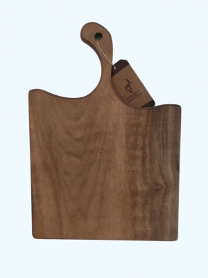 Masif Ahsap Sunum Ve Kesme Tahtasi Aoa Ölçü 34X24Cm 2Cm Yüksekliği