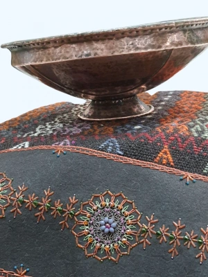 Osmanlı Bakır Dövme Sunumluk