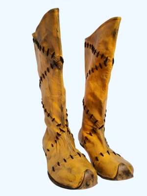 Özel Tasarım Deri Çizme