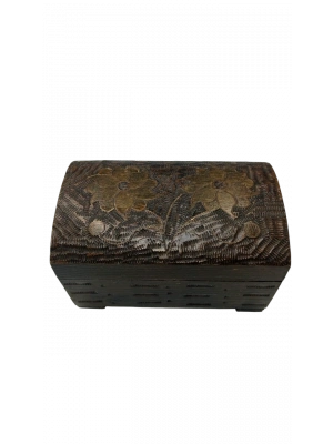 Sandık Vintage El Oyma Desenli