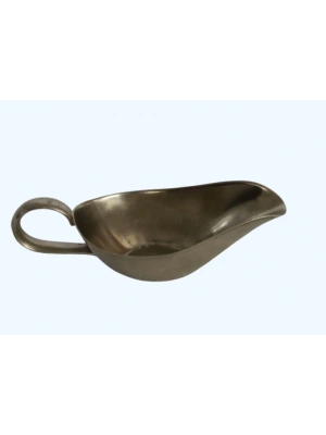 Vintage Alpaka Sosluk Aoa Ölçü 14X5,5Cm 4,5Cm Yüksekliği