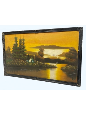 Yağli Boya Tablo Aoa Ölçü 90X55Cm