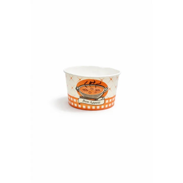 16 Oz Karton Çorba Kasesi+ Kapak (Unicup) 25 Li *20 Paket