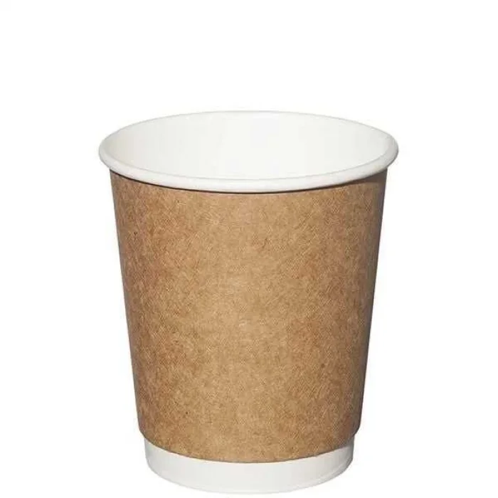 DOUBLE WALL KRAFT KARTON BARDAK 4 OZ-20 Lİ