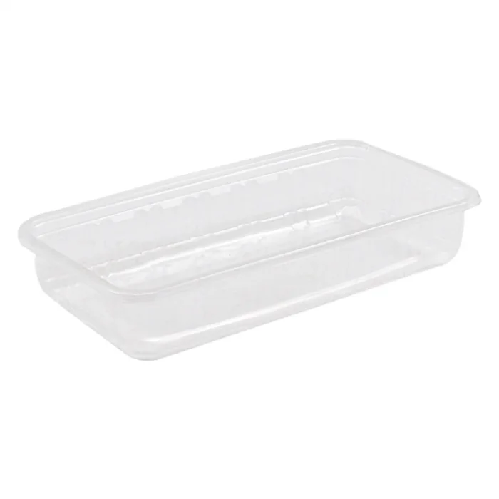 500 Gr Plastik Kase Lindera Şeffaf 100 Lü
