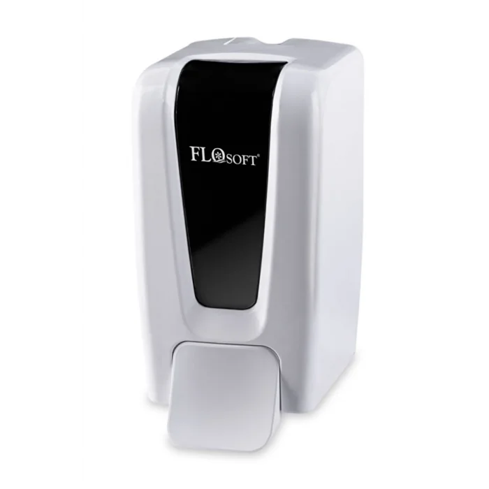 Flosoft Vera Manuel Gagalı Köpük Sabun Dispenseri Beyaz -900 Ml (F246)