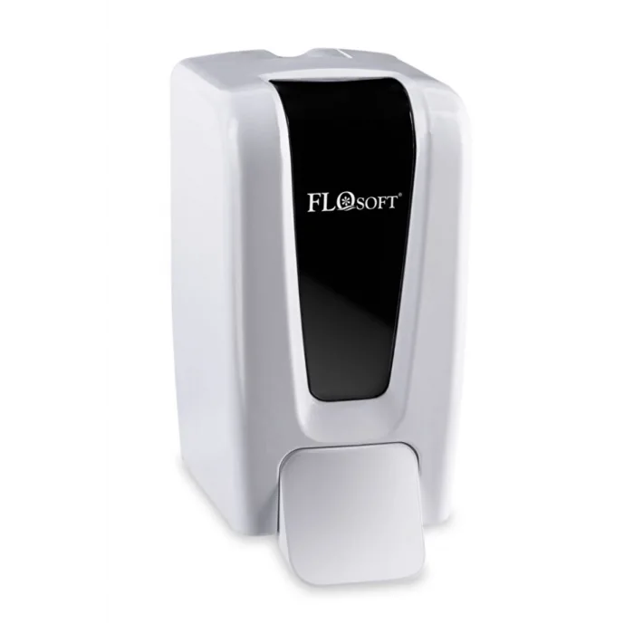 Flosoft Vera Manuel Gagalı Köpük Sabun Dispenseri Beyaz -900 Ml (F246)