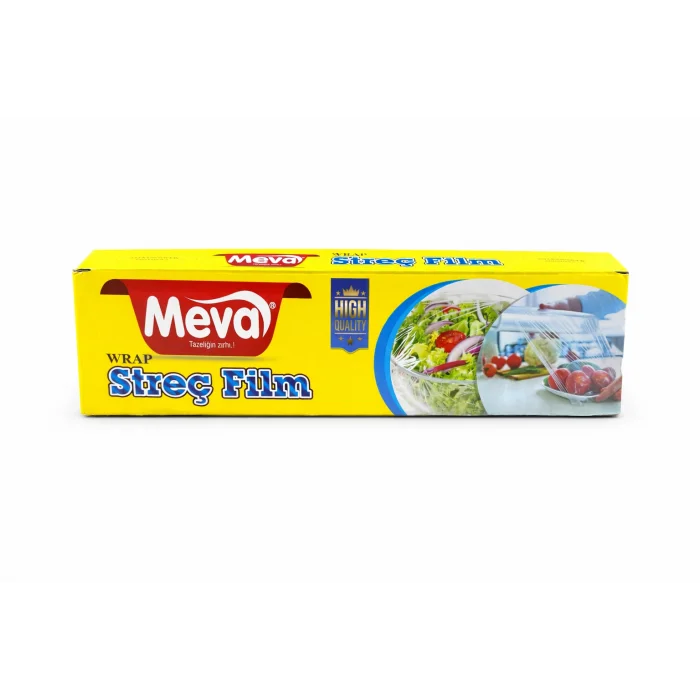 Meva Wrap Streç (Kutulu) 8 Mikron. 30x150 Metre