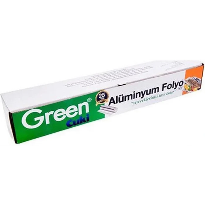 Alüminyum Folyo 30 cm (100 Mt)-Green