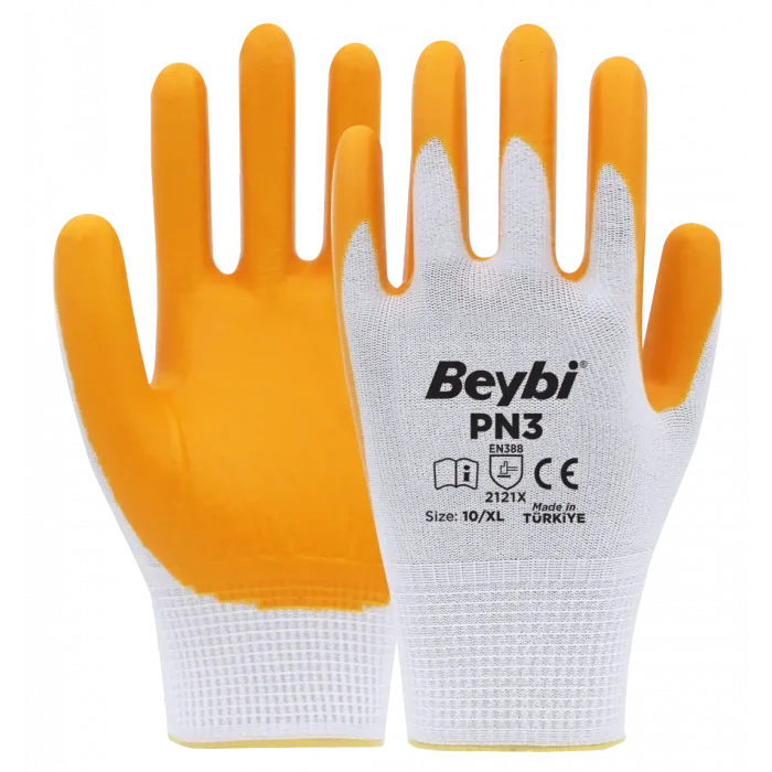 Beybi  Pn-3 Sarı İşci Eldiveni