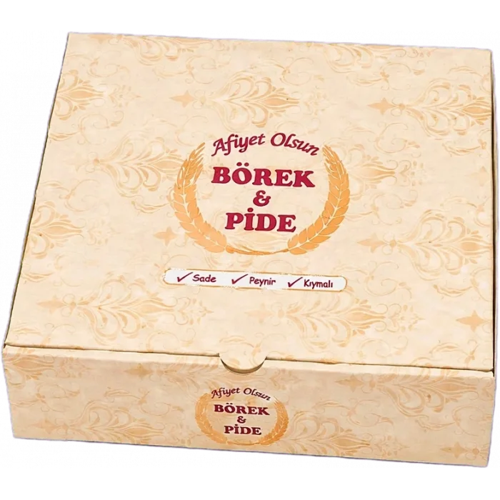 Börek Kutusu Büyük Boy 100 Adetli