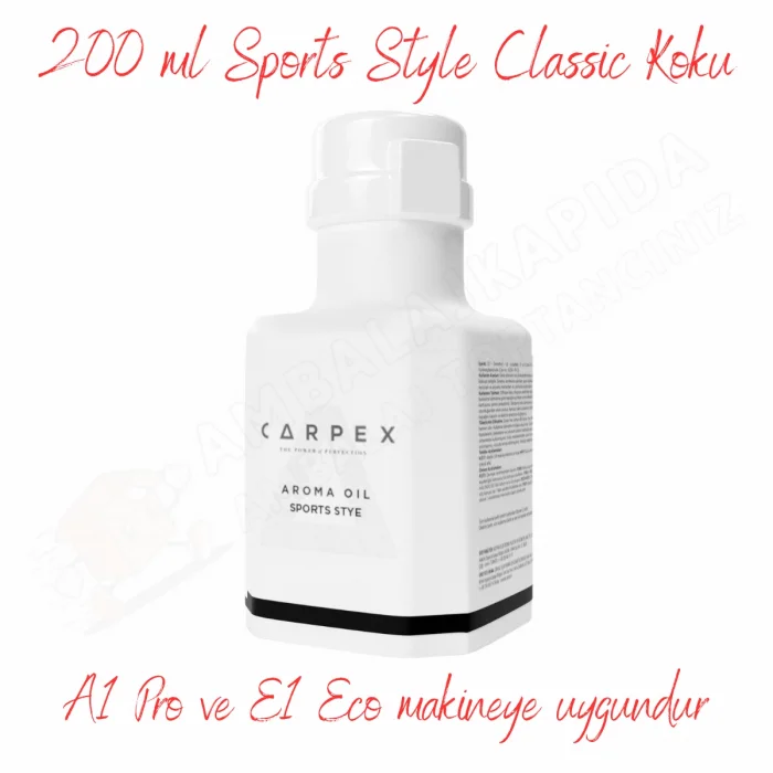 Carpex 200 ml. Sports Style Classic Aroma (A1 Pro - E1 Eco)