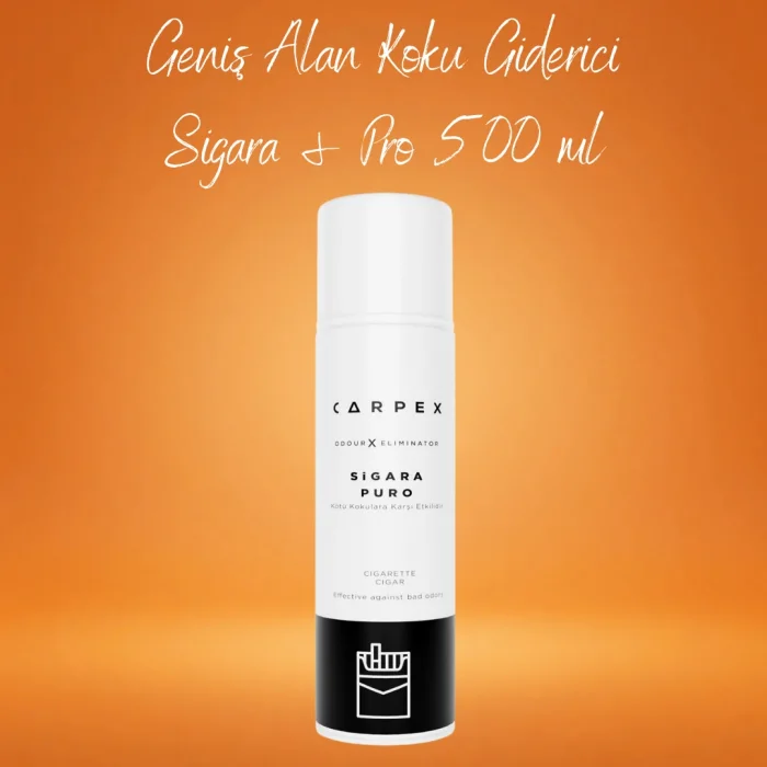 Carpex 500 ml Sigara Puro Kötü Koku Giderici Sprey
