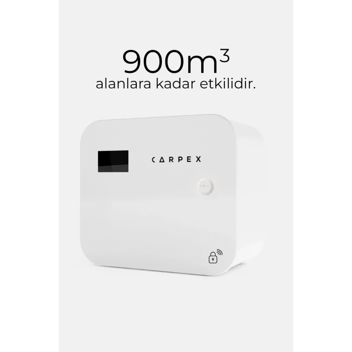 Carpex A1 Pro 900-X Ekranlı Siyah Koku Makinesi