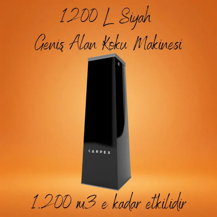 Carpex Auramax Pro 1200 L Siyah Koku Makinesi