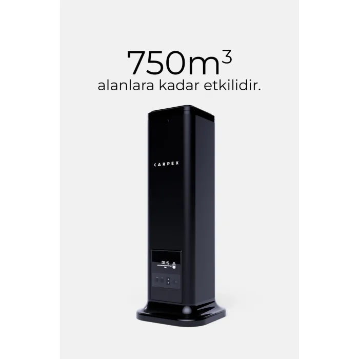 Carpex Maxx Tower 750-X Siyah Koku Makinesi