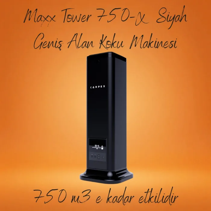 Carpex Maxx Tower 750-X Siyah Koku Makinesi