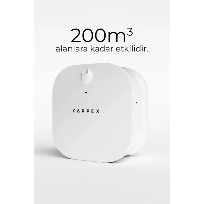 Carpex Micro Basic Beyaz Koku Makinesi + 50 ml Big Boss Kartuş