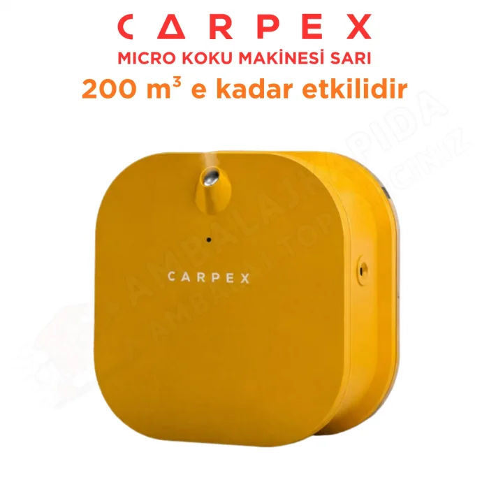 Carpex Micro Basic Sarı Koku Makinesi