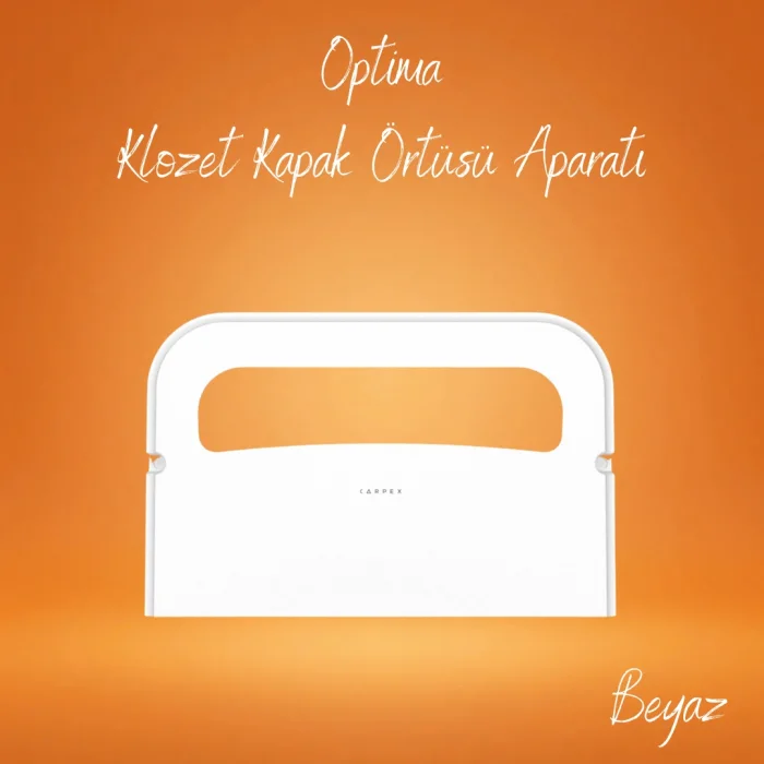 Carpex Optima Beyaz Klozet Kapak Örtüsü Aparatı