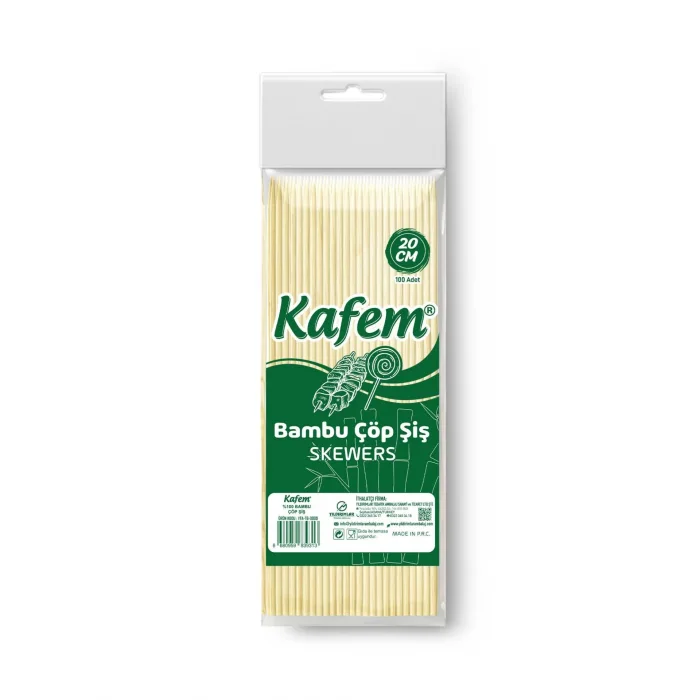 Çöp Şiş 20 Cm 2 Mm  100 Adetli