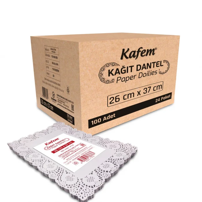 26x37 cm Dantel Kağıt 100 Adet