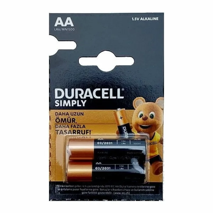 Duracel Kalem Pil 2 Li
