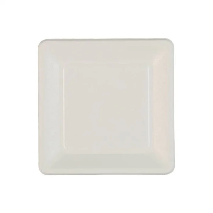 Ekolojik Kare Karton Tabak 16 cm- 25 Li
