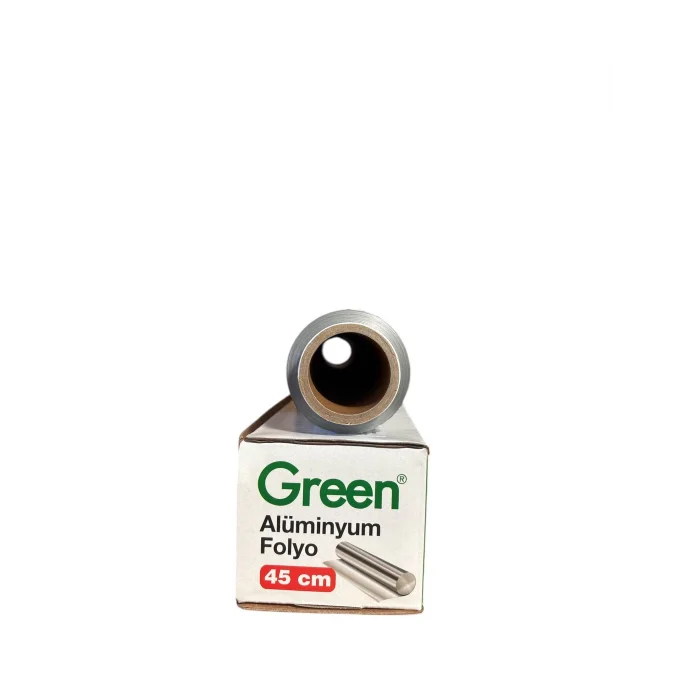 Aluminyum Folyo Kutulu 45 Cm -100 Metre-Green