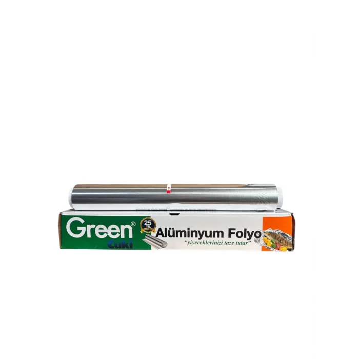 Aluminyum Folyo Kutulu 45 Cm -100 Metre-Green