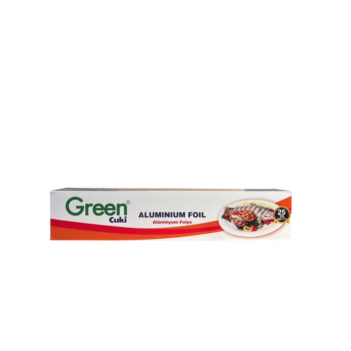 Alüminyum Folyo Kutulu 45 Cm 2500 Gr-Green