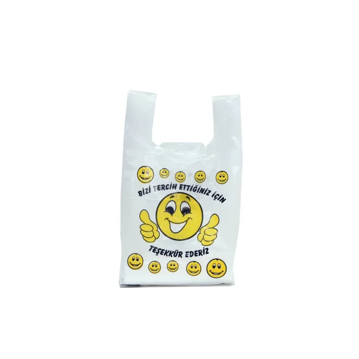 Gülenyüz Baskılı Hışır Poşet Büyük Boy 1 kg