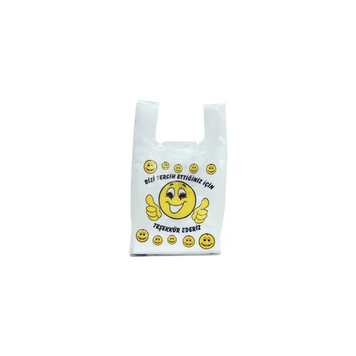 Gülenyüz Baskılı Hışır Poşet Mini Boy 1 kg