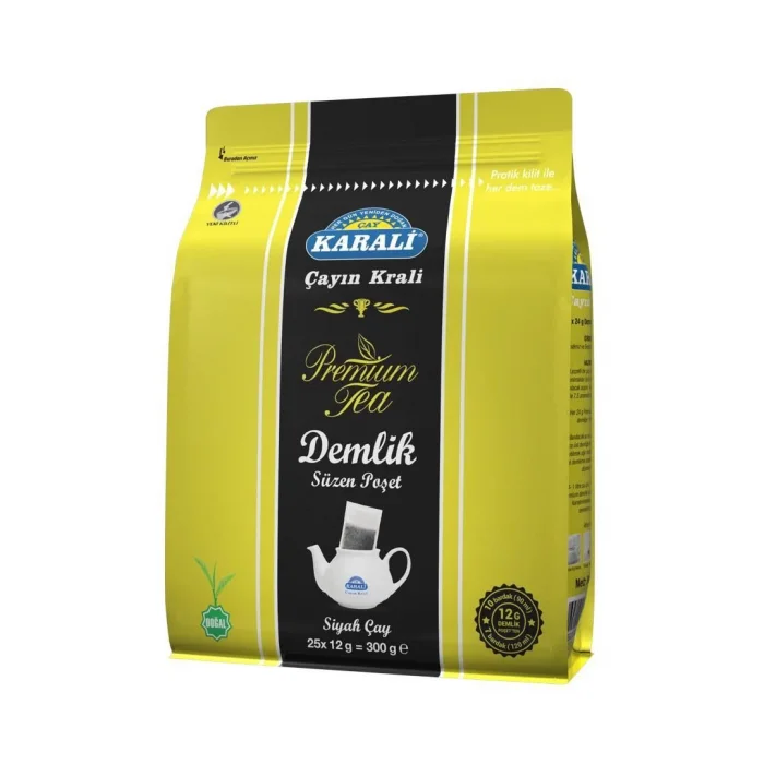 Karali Premium Demlik Poşet 12 Gr- 25 Adet