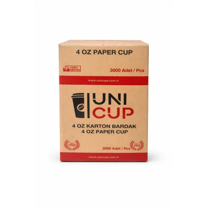 Karton Bardak Unicup 4 Oz 3000 Adetli