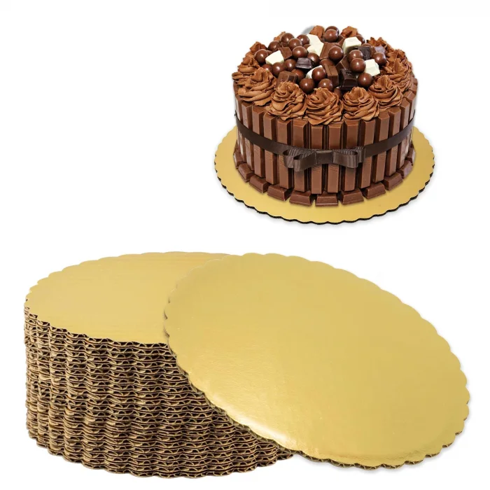 Karton Pasta Altlığı 8 Cm Yuvarlak