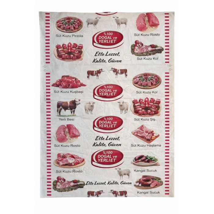 Kasap Kağıdı 1. Hamur 10 Kg 35x50 Cm