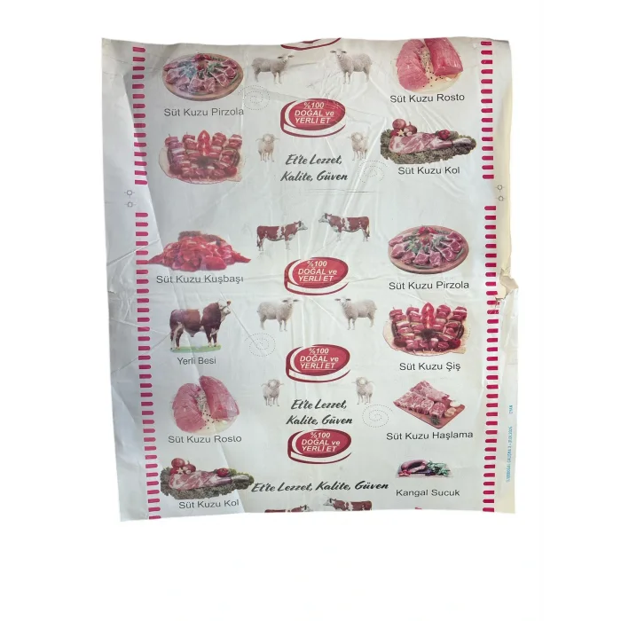 Kasap Kağıdı 1. Hamur 10 Kg 35x50 Cm