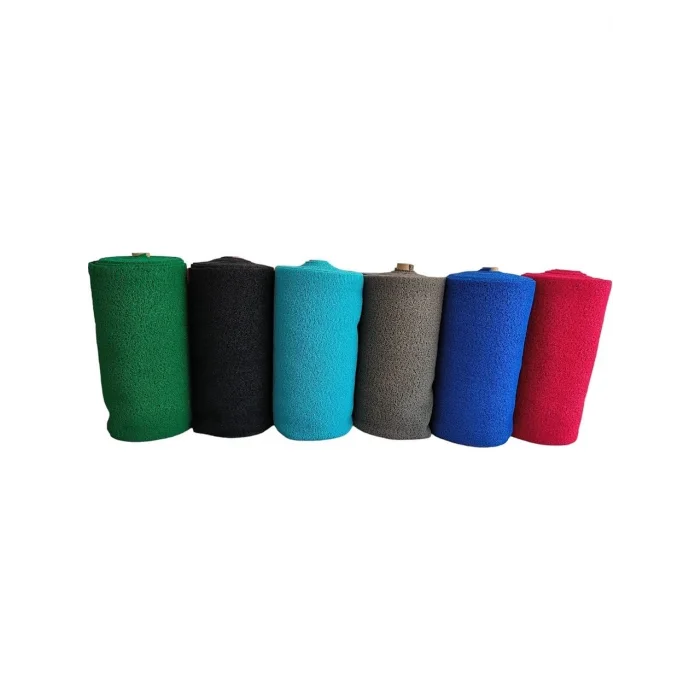 Kıvırcık Kaucuk Paspas - Kırmızı - 1 Metrelik 12 MM *20 Metre