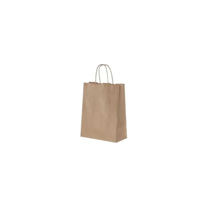 Kraft Çanta Kraft Renk 20x9x24 Küçük 25 Adetli